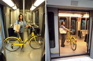Bilancio positivo della fase sperimentale del trasporto delle biciclette nella metropolitana di Torino