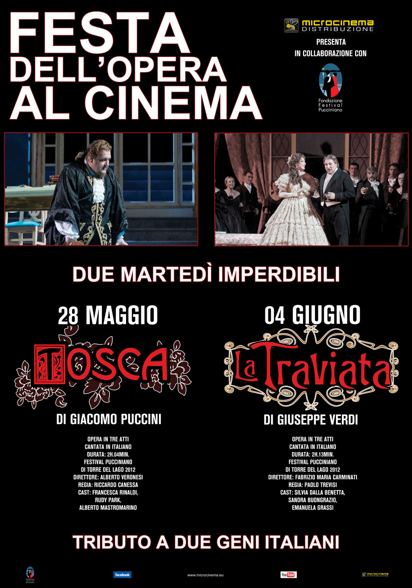 Mai pensato di vedere Tosca e Traviata al cinema?