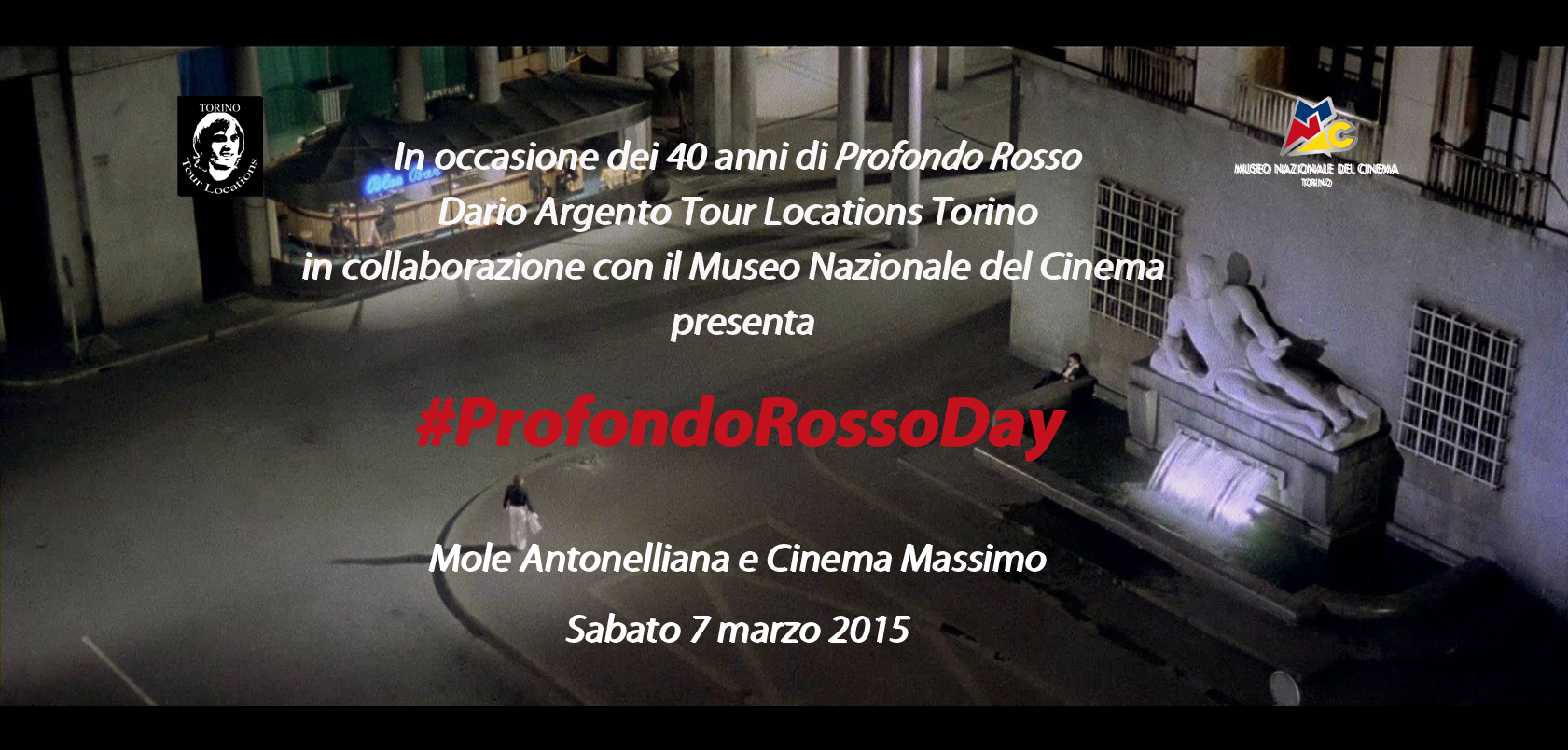 Dario Argento Tour Locations Torino e Museo del Cinema insieme per il #ProfondoRossoDay