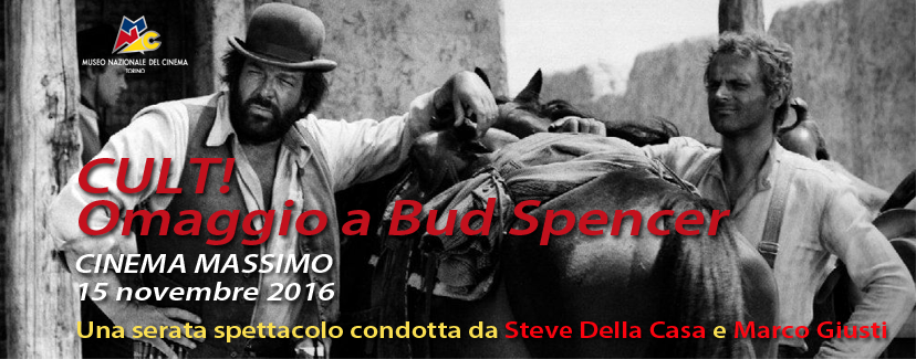 Il 15 novembre una serata speciale dedicata a Bud Spencer al cinema Massimo