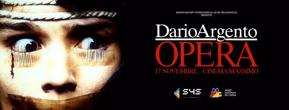Seeyousound e Dario Argento Tour Locations Torino portano Opera al Massimo per i 30 anni