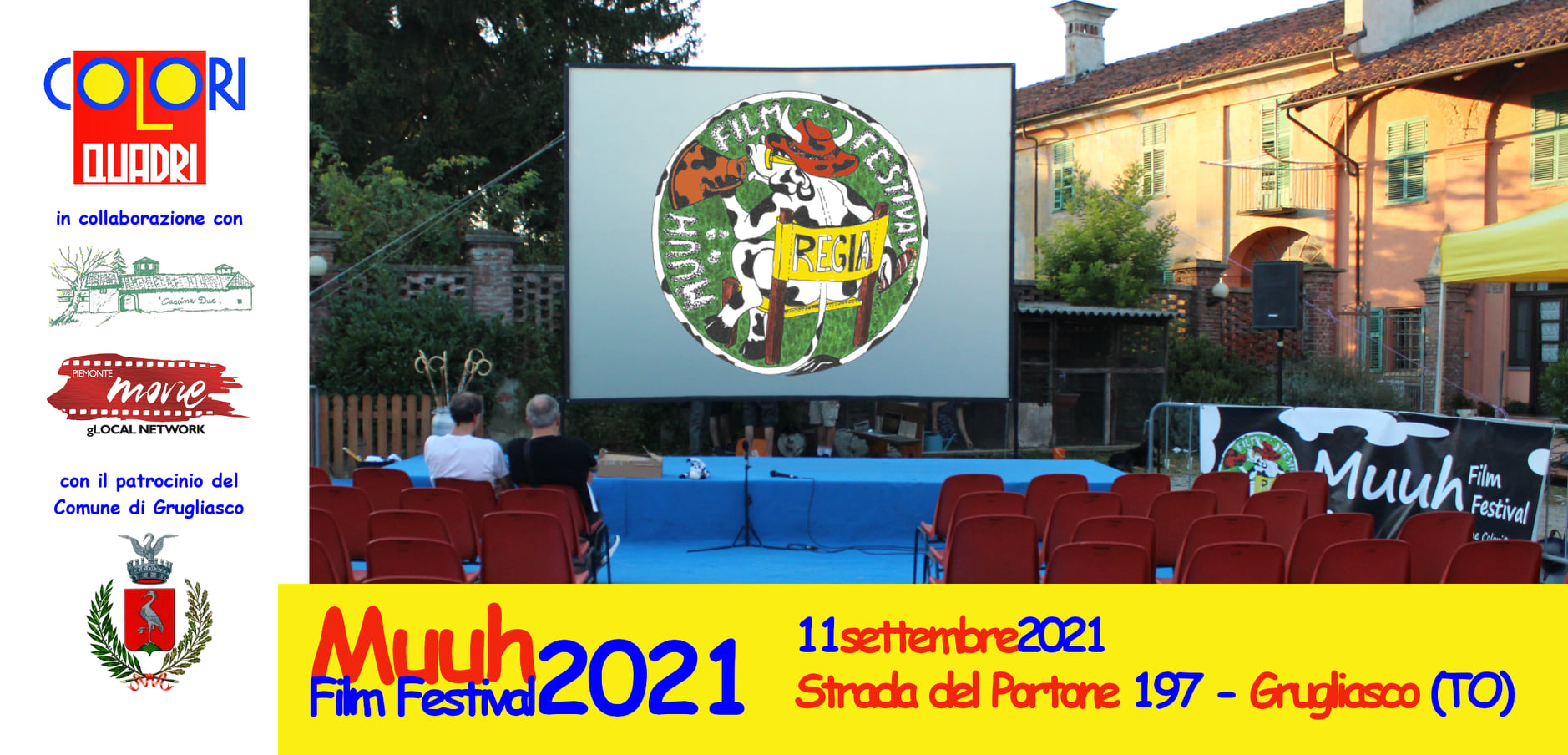 Torna il Muuh Film Festival a Grugliasco