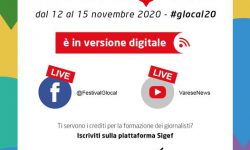 Dal 12 al 15 novembre il Festival Glocal dedicato al giornalismo digitale è in versione completamente digitale