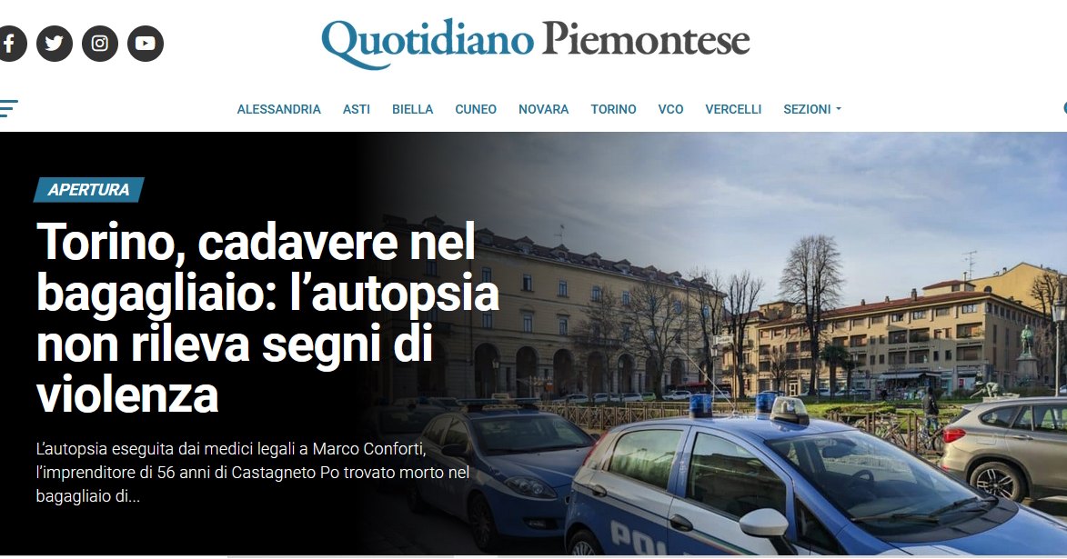E’ online la nuova versione di Quotidiano Piemontese