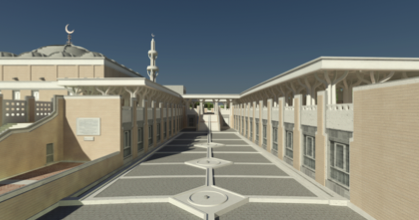 La Moschea di Roma in 3D+AR