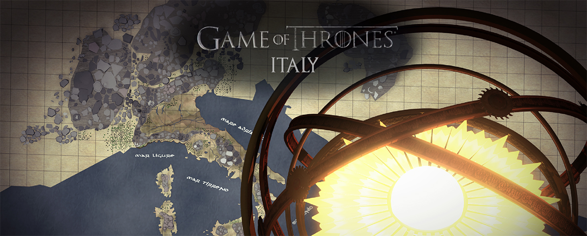 Game of Thrones “Italia” in una tesi al Politecnico di Torino