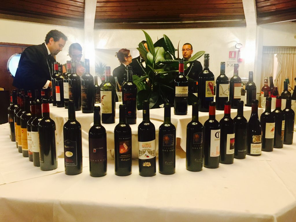 Maremmachevini, Parterre per la cena di gala