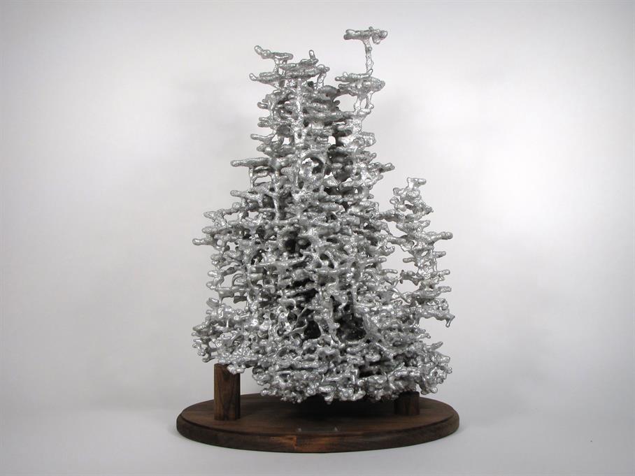 Realizzare un’opera d’arte fondendo formiche con l’alluminio