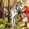 Gli ambientalisti chiedono che venga cambiata la favola di Cappuccetto Rosso per difendere il lupo