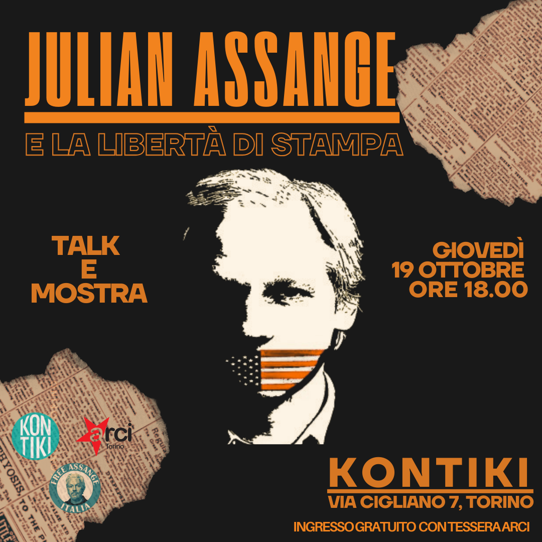 La mostra Julian Assange e la Libertà di stampa