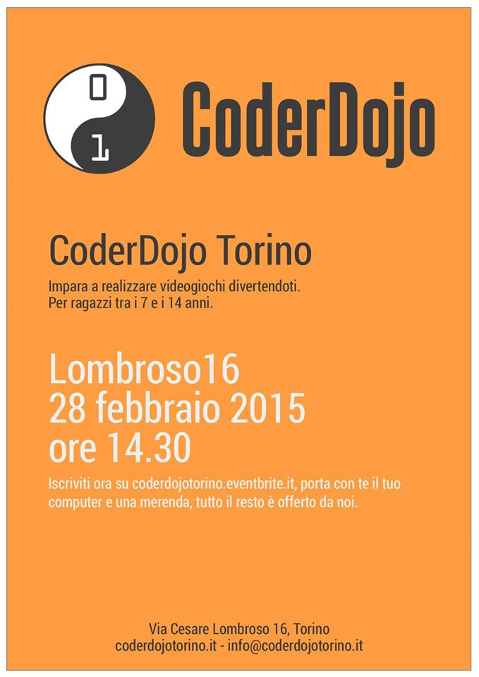 CoderDojo arriva a Torino