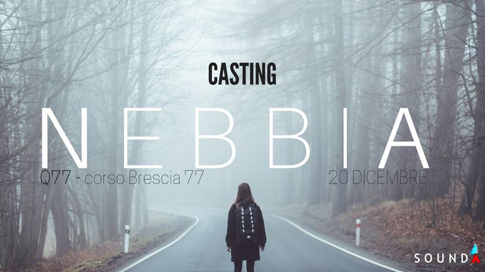 Casting per Nebbia, si cercano attori e attrici a Torino