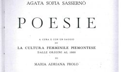 Digitalizzato un saggio di Maria Adriana Prolo sulla cultura femminile piemontese dalle origini al 1860