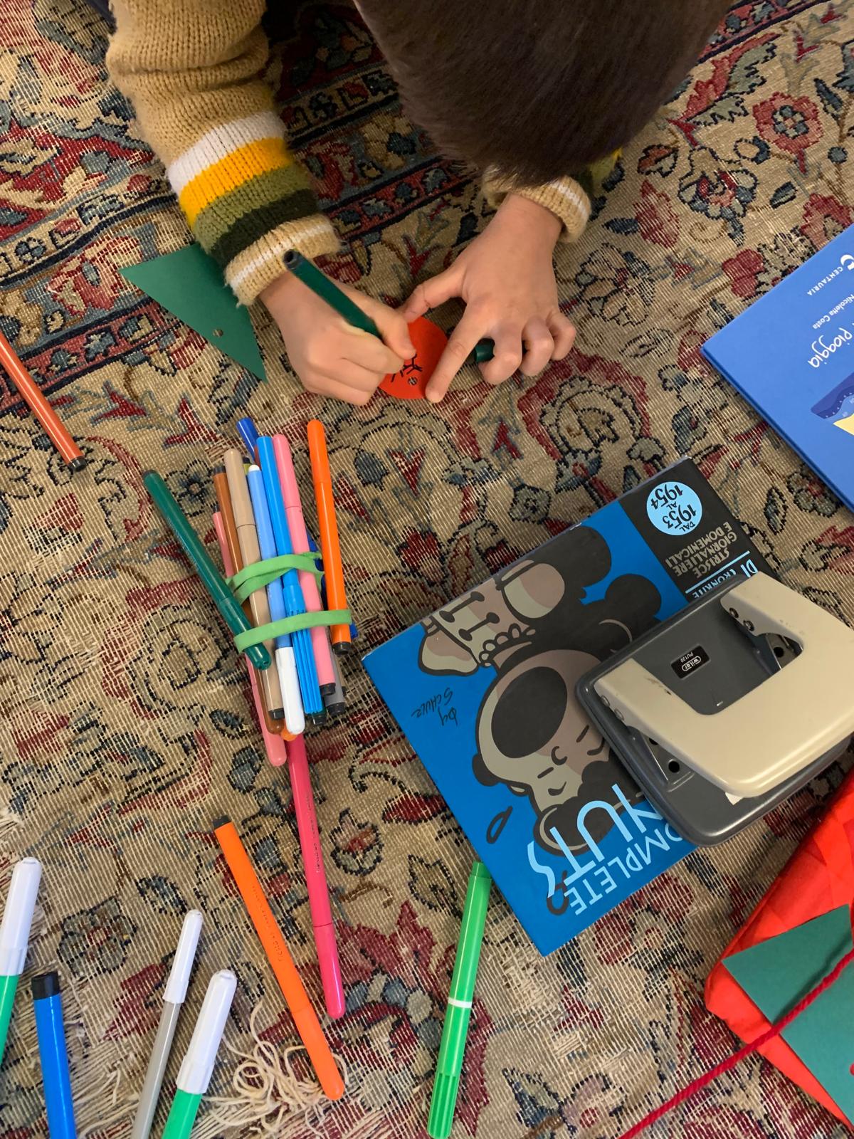 Officina ascolto, laboratori per bambini al Villino Caprifoglio