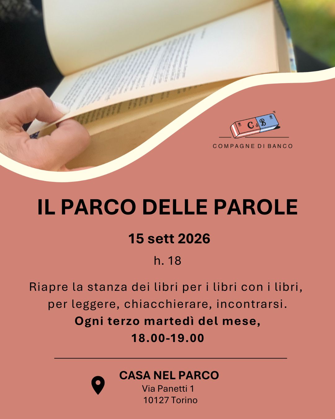 Tornano le parole al Parco