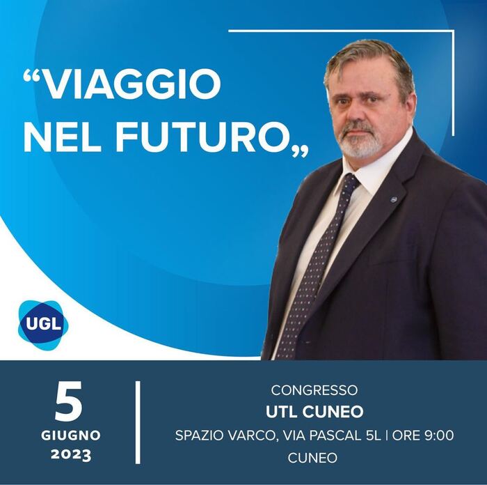 A Cuneo un Viaggio nel Futuro del Lavoro con Paolo Capone, segretario generale UGL