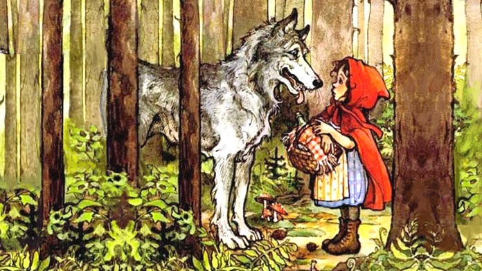 Gli ambientalisti chiedono che venga cambiata la favola di Cappuccetto Rosso per difendere il lupo
