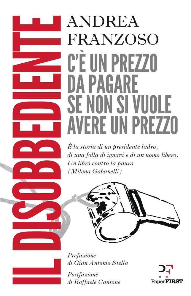 Al Circolo dei Lettori a Torino Andrea Franzoso presenta il libro il Disobbediente