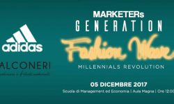 Martedì 5 dicembre 2017, MARKETERs Generation: Fashion Wave 